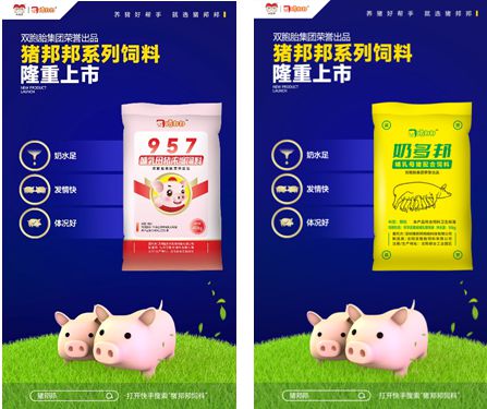 雙胞胎集團(tuán)電商品牌 豬邦邦 飼料系列產(chǎn)品橫空出世