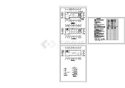 某飼料廠車間及科技綜合樓給排水消防設計cad全套施工圖(含設計說明,含原料車間、預混料生產車間、成品車間等設計)